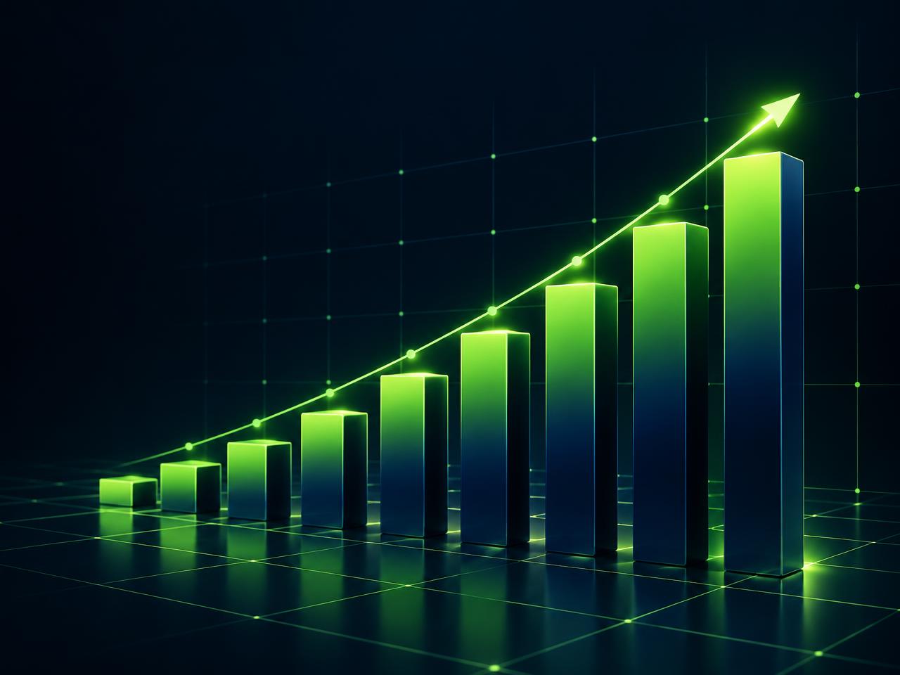 Payout growth chart for FundingPips traders